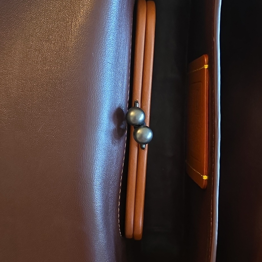 Coach 1941 Dinky Glovetanned Leather, Antique Black Hardware, Includes Dusty! - Picture 16 of 16